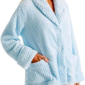 New without tags LaCera plush bed jacket